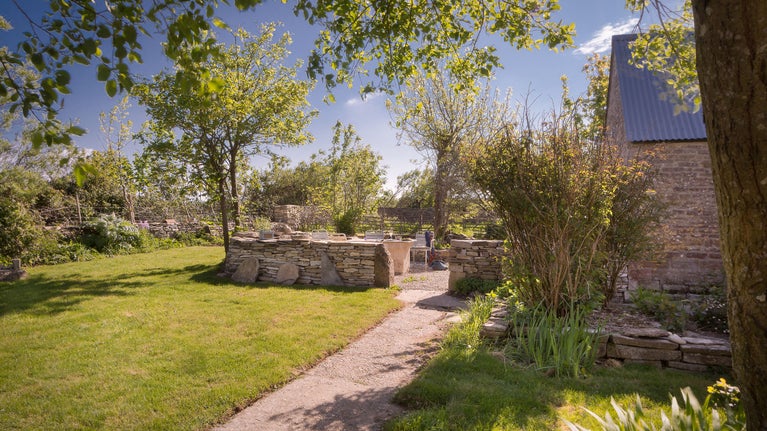 The garden at Spyway, Dorset